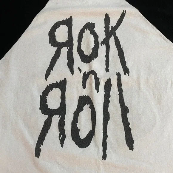 Vintage Korn Tour Shirt Tee Band Concert 2008 Baseball Rok 'n Roll Men's Large - Picture 11 of 11